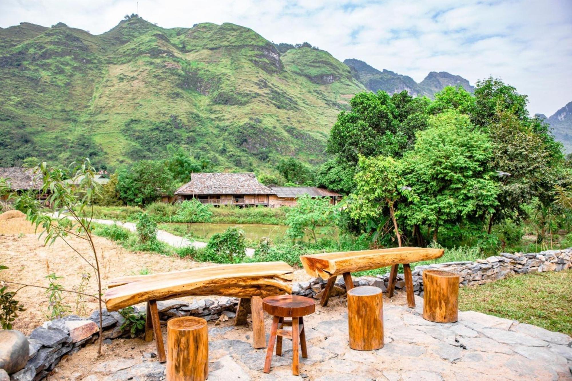Chien'S Lodge Du Gia Làng Cac Extérieur photo