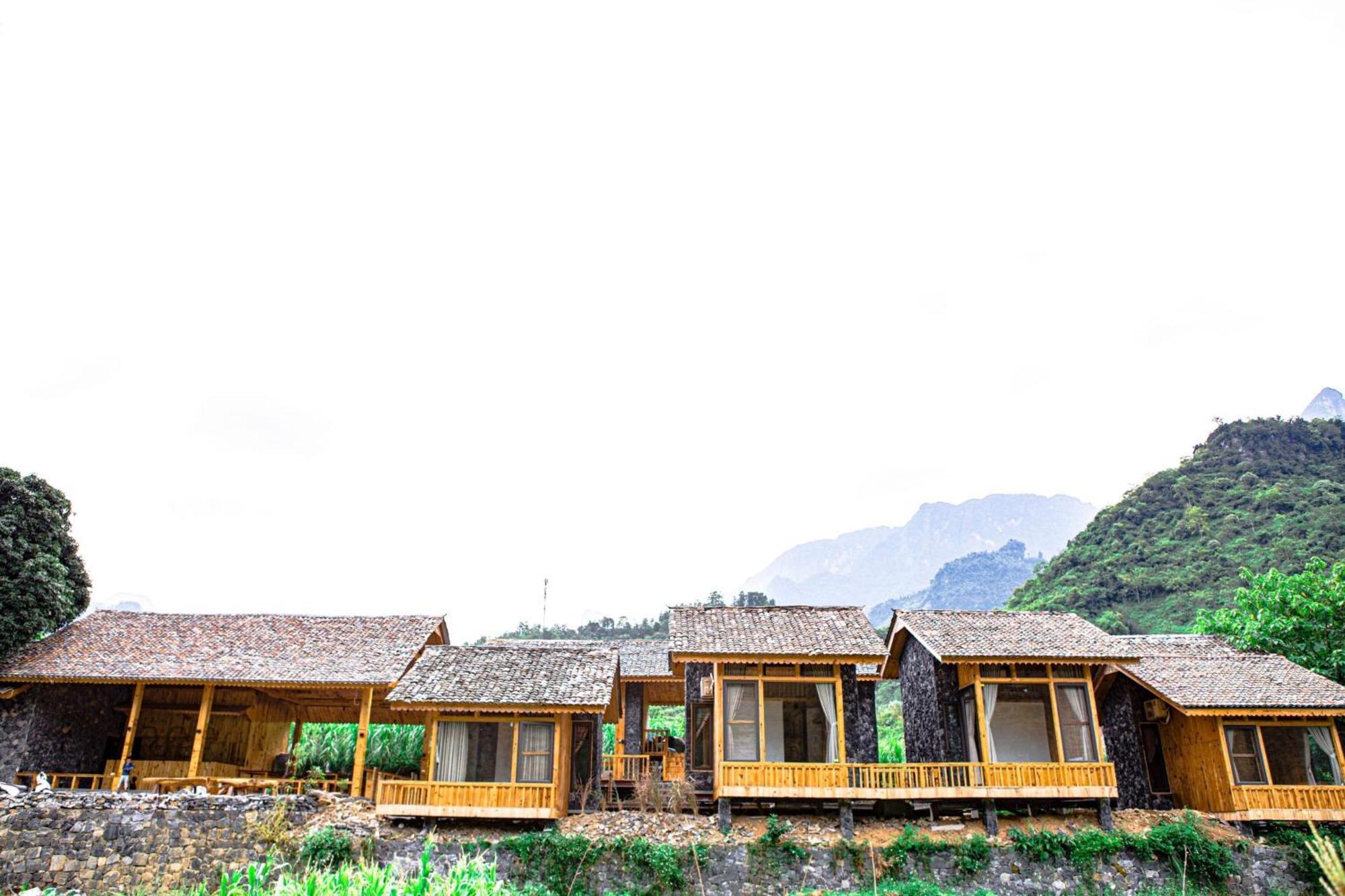 Chien'S Lodge Du Gia Làng Cac Extérieur photo