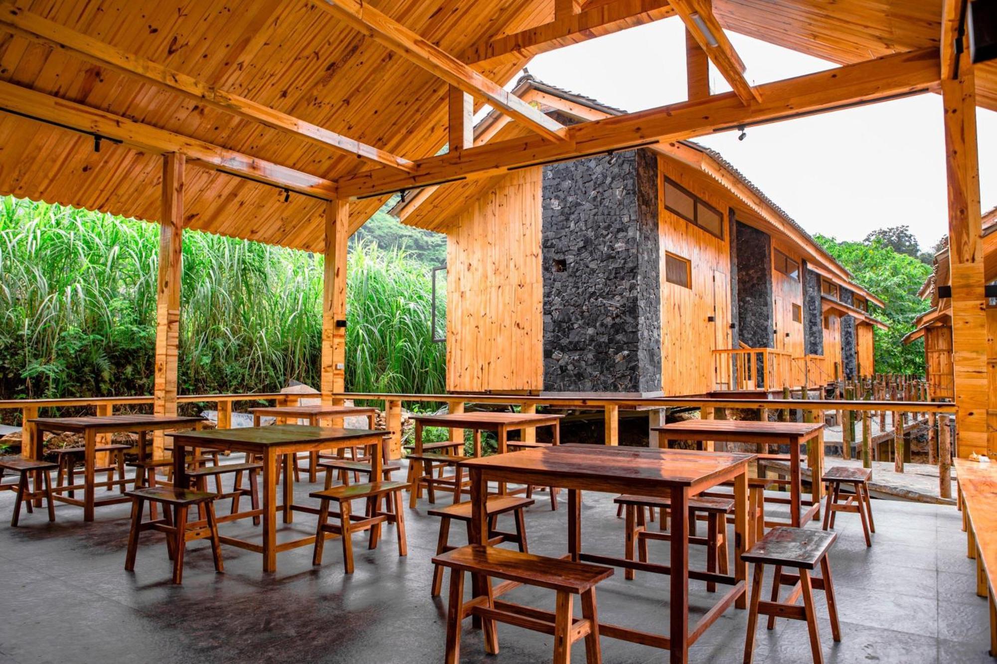 Chien'S Lodge Du Gia Làng Cac Extérieur photo