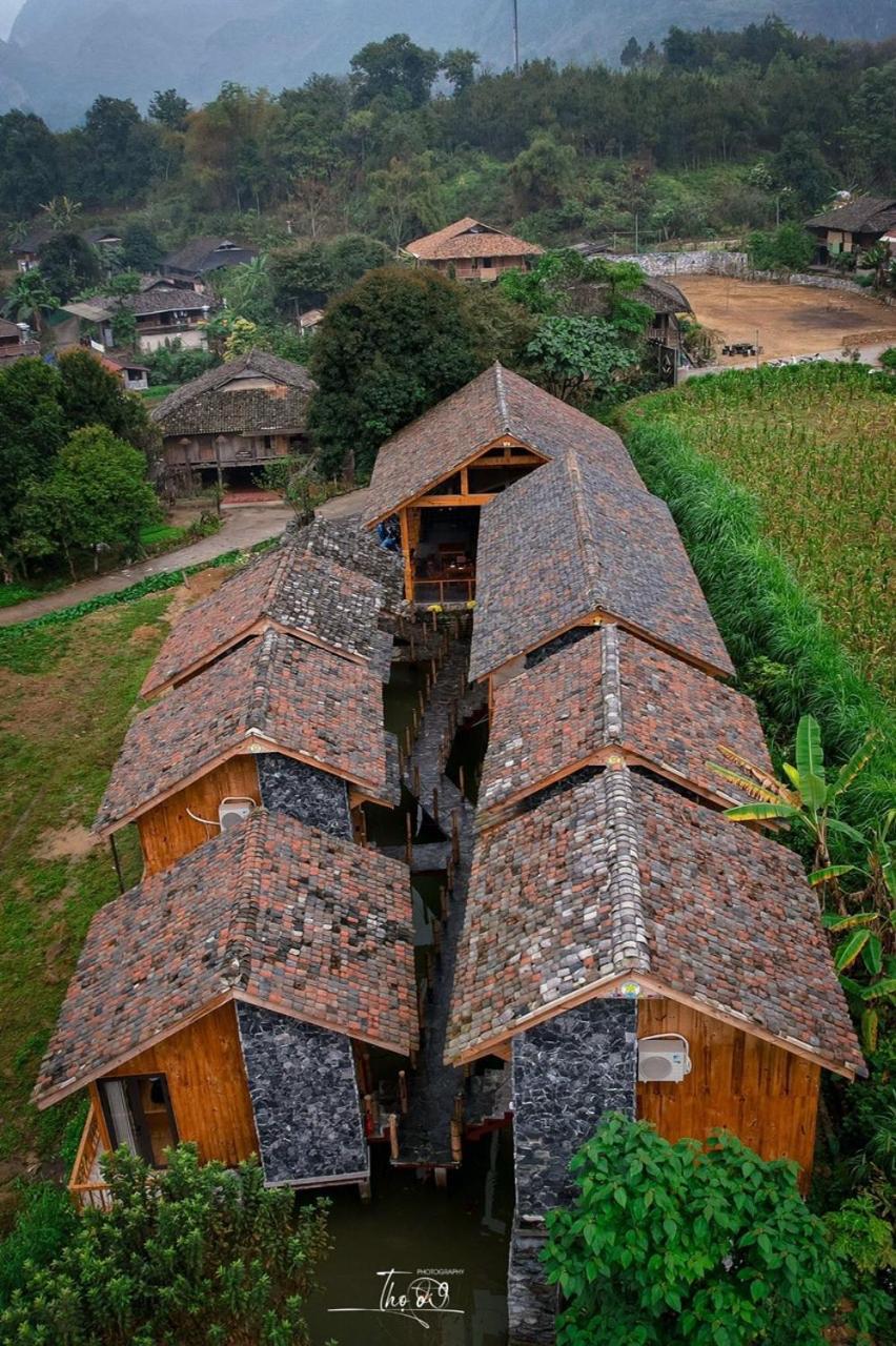 Chien'S Lodge Du Gia Làng Cac Extérieur photo